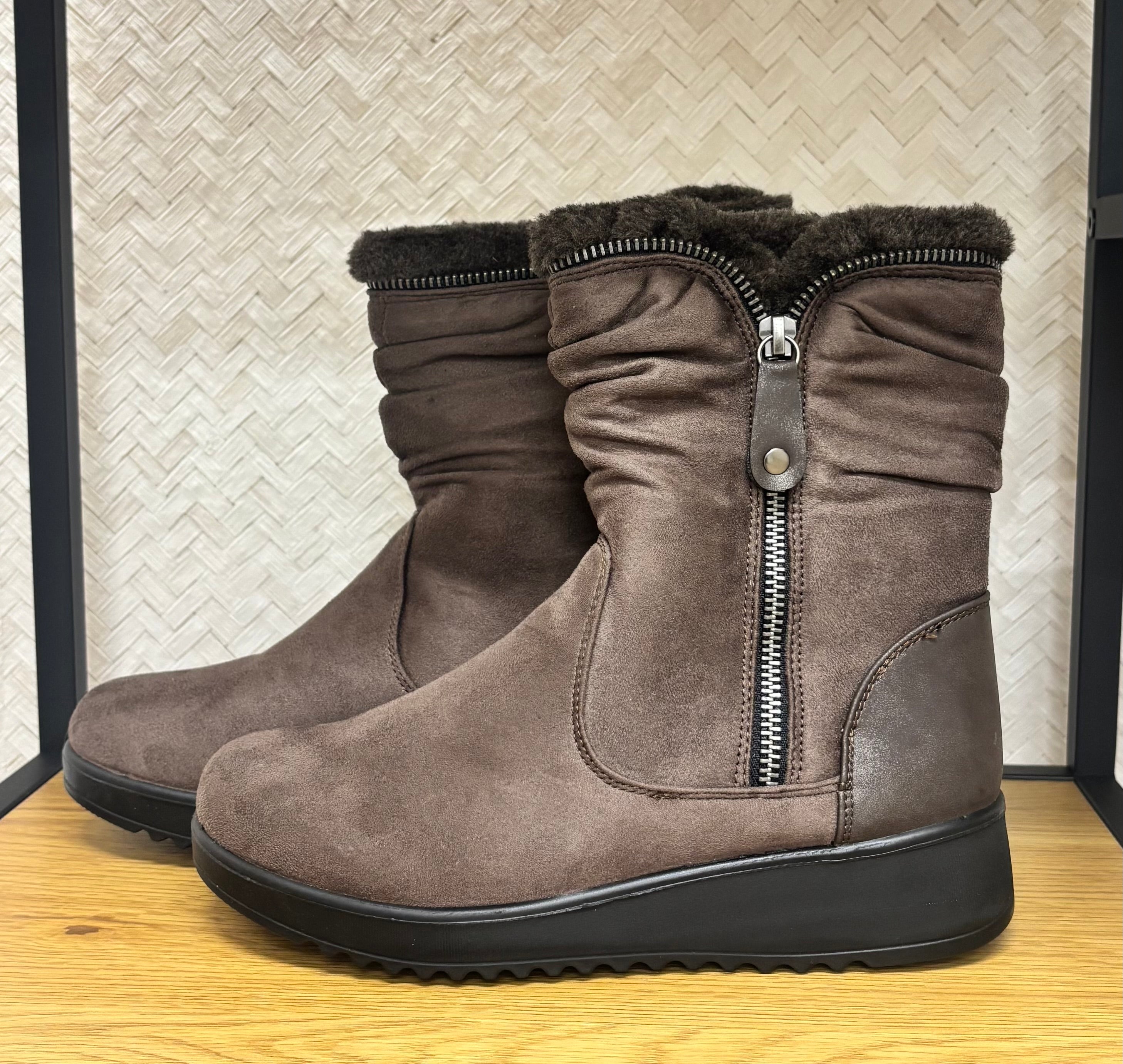 Botín Confort Taupe